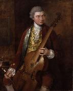 Portrait of Carl Friedrich Abel Thomas Gainsborough